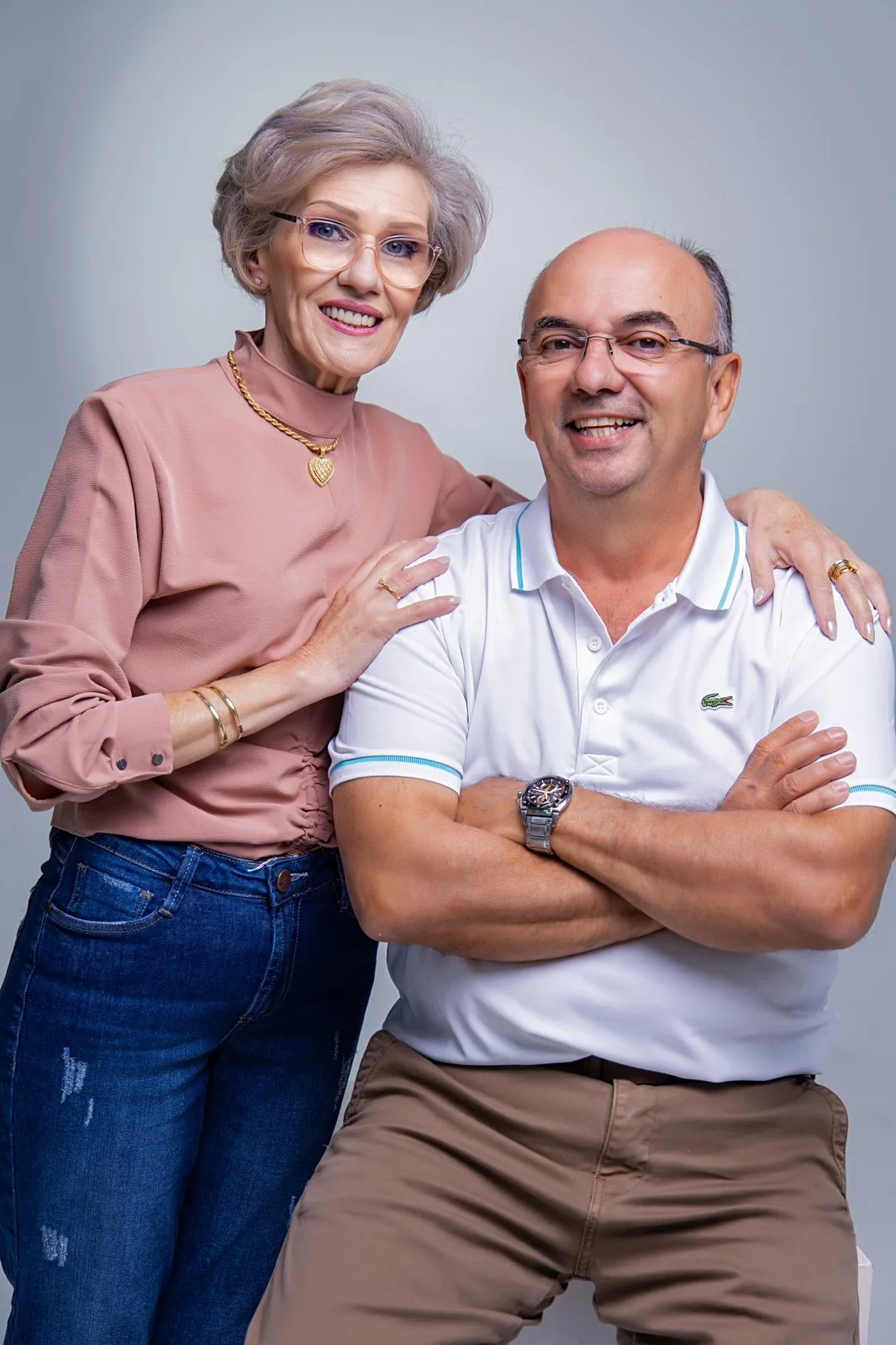 Tomás e Roseane Manchini, fundadores da Jaboti Bonés